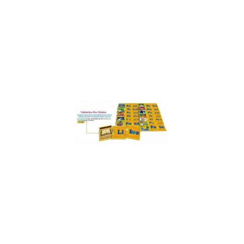 Tabletitas Dos Silabas TPT001