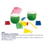 Set moldea y 4 plastilinas 3099